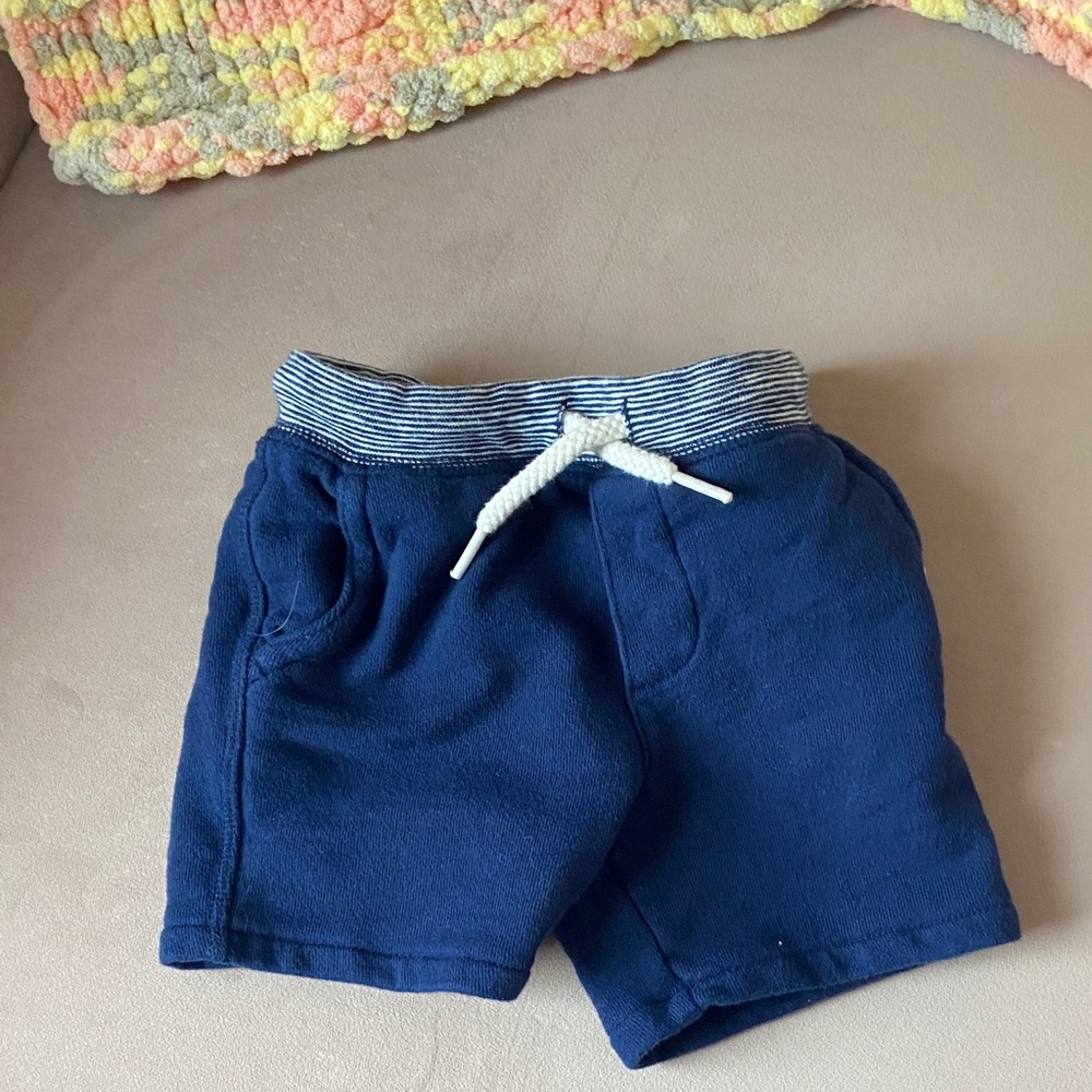 Carter’s Navy Blue Drawstring Kids Shorts 18 mos
